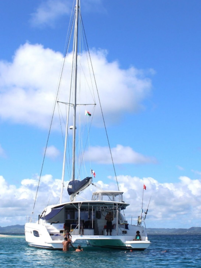 Archipel des Radama à bord du Catamaran Léopard 44